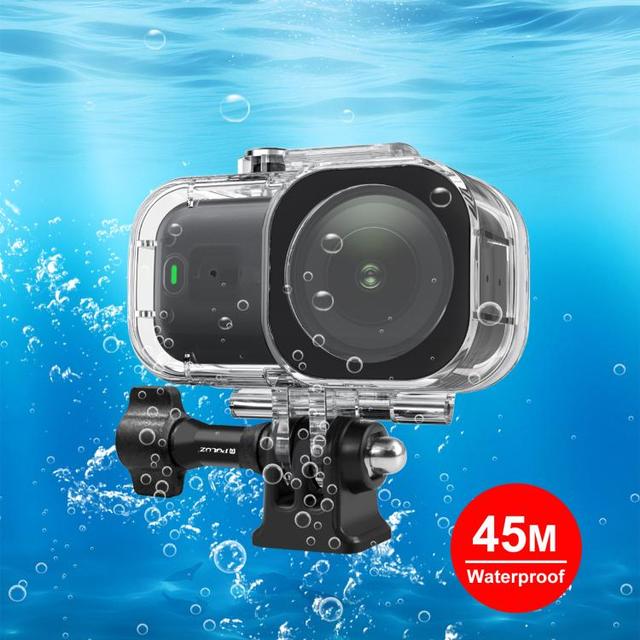 PULUZ 45M Waterproof Diving Housing Case for DJI Osmo Nano Underwater Protective Cover Transparent