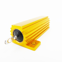 Résistance bobinée haute puissance RX24, boîtier en aluminium, résistance pour circuits CC et CA basse fréquence