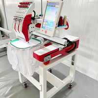 Appareil de broderie économique pour débutants avec motifs de points préprogrammés et écran LED pour les clubs de couture scolaires