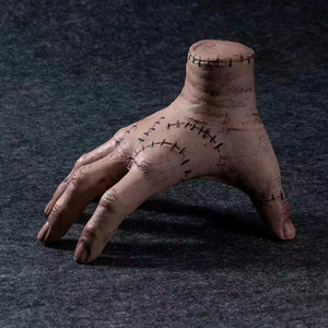 Mano Falsa <span class=keywords><strong>de</strong></span> Halloween, Accesorio <span class=keywords><strong>de</strong></span> Miedo, Figura Creativa para Broma, Decoración Artesanal, Escultura, Decoración <span class=keywords><strong>de</strong></span> <span class=keywords><strong>Miércoles</strong></span>, Tamaño Real - Product Image 1