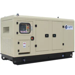 Trailer type 62.5kva silent portable diesel generator set 50kw mobile power plant 20kw-500kw generator
