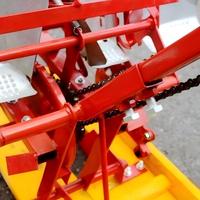Repiqueuse de riz manuelle à deux rangs, haute productivité, 18 kg, machine à planter le riz à commande manuelle