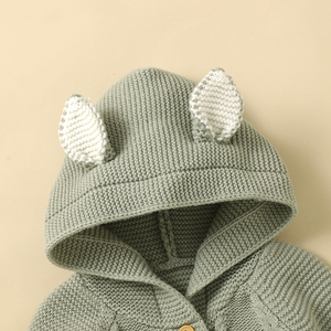 Bonne qualité mimixiong vente en gros de vêtements doux sweat à manches longues bébé barboteuse - Product Image 3