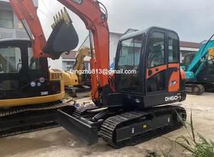 รถขุดตีนตะขาบ Doosan DH60 มือสองขายดี ผลิตในญี่ปุ่น รับประกัน 1 ปี เครื่องยนต์ เกียร์ ปั๊ม มอเตอร์ ประสิทธิภาพสูง - Product Image 4