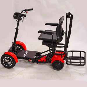 2021 Hot <strong>Sale</strong> Transformer Foldable 4-wheel <strong>Mobility</strong> Car <strong>Scooter</strong> with Seat with Backrest - Product Image 6