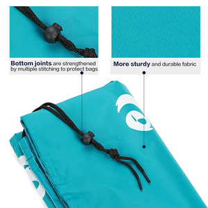 Tas cucian nilon kantong penyimpanan perjalanan bisa dicuci dengan mesin pakaian kotor <span class=keywords><strong>Organizer</strong></span> tas serut cuci - Product Image 4