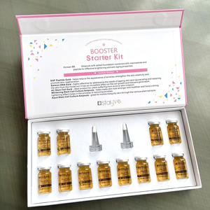 Sérum Ampoule Coréen au ADN de Saumon PDRN, Crème <span class=keywords><strong>BB</strong></span> Éclaircissante Anti-Âge, Kit de Démarrage Booster Ampoule Soin de la Peau - Product Image 2
