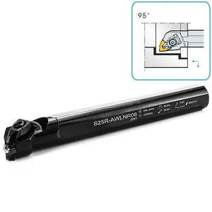 Portautensili per tornitura in acciaio Bartu, barra di foratura per tornio <span class=keywords><strong>CNC</strong></span> S25R-AWLNR08, portautensili per tornitura interna per centro di lavoro - Product Image 2