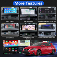 Módulo de Interfaz Inalámbrica Apple CarPlay y Android Auto para Lexus CT CT200h 2009-2022, Actualización de Pantalla Original