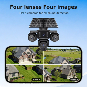 New Gen 20MP PTZ <strong>Security</strong> <strong>Camera</strong> 360 Views AOV+PIR <strong>Wireless</strong> 4G WIFI SIM Solar 24/7 Recording Two-Way Audio Wide Angle IP66 - Product Image 3