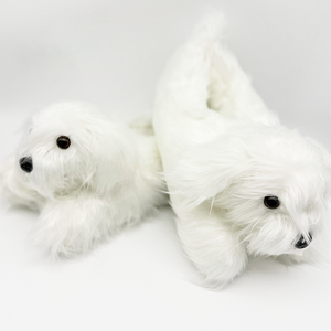 Pantuflas de Invierno/Primavera/Otoño para Cachorros, Antideslizantes, Cálidas, de Felpa Suave, para Bichón Frisé, Unisex, para el Hogar, Regalo - Product Image 5