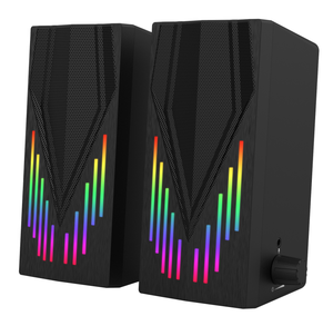 Desktop <strong>PC</strong> Gaming <strong>Speakers</strong> with Super Bass <strong>Wired</strong> Audio Player and Light Notebook Compatible Plastic Cabinet - Product Image 3