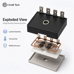 Módulo de Potencia IGBT, 1200V 300A, Bajo VCE(sat), Módulo de Puente Trifásico para Sistemas de Accionamiento de Motores Industriales e Inversores - Product Image 2