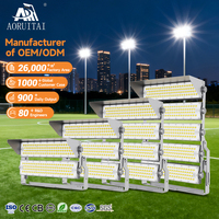 AORUITAI - Lámpara LED de Alta Potencia para Exteriores, Estilo Moderno, Resistente al Agua IP66, 200w 400w 600w 800w 1000w, para Jardín y Deportes
