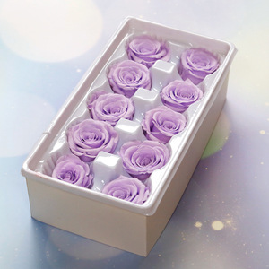 Amore eterno san valentino natale fiore eterno 4cm rosa testa fiore fiore materiale insegnante giorno regalo fatto da te - Product Image 6