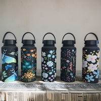 Botol Termos Olahraga Space-flask Kapasitas Besar 1L Vakum Terisolasi Cangkir Baja Tahan Karat 304 Untuk Penggunaan di Rumah