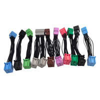 Juego de cables para vehículos eléctricos: Adaptador Plug & Play con codificación por colores para actualización de sistema de audio/control/circuitos en vehículos de nueva energía