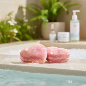 Bomba de Baño en Forma de Corazón Maison Soir, Fórmula K Beauty, Cuidado Diario de la Piel, Para Todo Tipo de Piel - Product Image 3