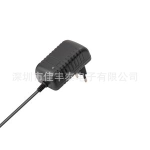 Rey.1 <b>12V</b> 2A European Power Adapter With Round Pin <b>Plug</b> For Export CE FCC Certified - Product Image 5