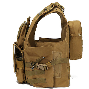 Chaleco táctico molle anfibio para el pecho, equipo resistente al desgaste, poliéster de alta calidad - Product Image 6