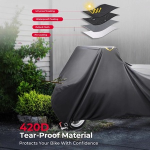 Housse de tricycle pour vélo adulte, housse de tricycle électrique robuste 420D, imperméable, protection solaire et anti-pluie pour l'extérieur - Product Image 3