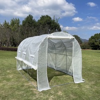 Mini serre de jardin portable en métal, écologique, imperméable et anti-poussière, pour la culture des semis et l'entretien des plantes