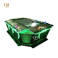 QIQU Luxury 86-Inch Fish Shooting Game Machine Armoire détachable à 10 joueurs Vente chaude en Amérique
