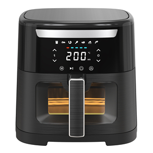 <span class=keywords><strong>Friteuse</strong></span> à air numérique 6L avec fenêtre de visualisation et technologie de chauffage double haut et bas, <span class=keywords><strong>sans</strong></span> <span class=keywords><strong>huile</strong></span>, intelligente, pour une cuisson saine et professionnelle - Product Image 4