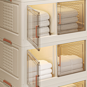 Commode de <span class=keywords><strong>rangement</strong></span> moderne en plastique pour chambre à coucher, multifonctionnelle, multi-tiroirs, design antidérapant pour le coin de la chambre, pour ranger les vêtements et les petits objets - Product Image 6