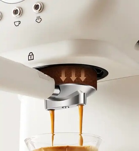 Machine à café expresso semi-automatique professionnelle 15 bars haute pression, style italien - Product Image 3