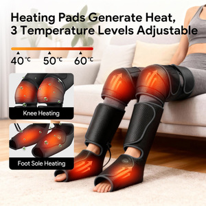 OEM Air Wave Leg Massager With <b>Vibration</b> And Heating Plug-In Mechanical <b>Control</b> For Leg Massage - Product Image 3