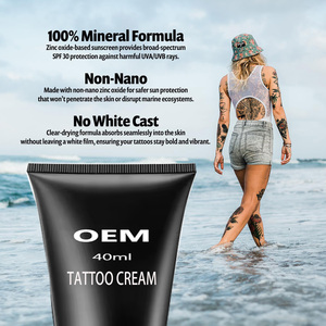 Hydratant naturel nourrissant protéger la peau tatouage crème de soin après réparation permanente baume soin de tatouage - Product Image 4