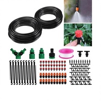 Dispositif d'arrosage automatique des fleurs en plastique DaringFish, kit d'irrigation goutte à goutte pour pots de fleurs de balcon, 30 m, arrosage intelligent DIY