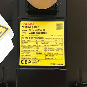 A06B-2420-B123 FANUC เซอร์โวมอเตอร์คุณภาพดี A06B2420B123 - Product Image 2