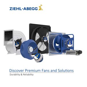 พัดลมระบายความร้อนแบบแกน ZIEHL-ABEGG FN050-VDK.4I.V7P1 141407 400V 50Hz 0.77/0.49kW 1.7/0.84A 1300/1025RPM สำหรับตู้คอนเดนเซอร์ระบบทำความเย็นและศูนย์ข้อมูล - Product Image 5
