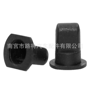 Interior <b>Mirror</b> <b>Clip</b> 10mm x 6.5mm Black For Volkswagen Jetta Audi Golf 191853615A - Product Image 4