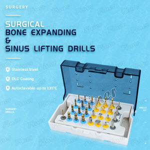 Bor implan pemotongan tulang gigi, Kit Burs burbedah bor gigi - Product Image 6