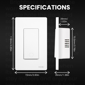 Interruttore Intelligente a 3 Vie LangYeao Standard USA, Compatibile con Tuya WiFi, Alexa e Google Home, Richiede Filo Neutro, Controllo Multiplo e Programmazione Timer - Product Image 6