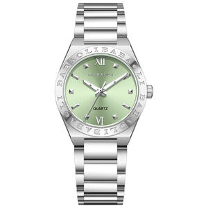 BABAOLI <span class=keywords><strong>2025</strong></span>女性用ステンレスクォーツ時計カスタムロゴビジネス防水シンプルアンティークスタイルコインタイプ女性用男性 - Product Image 6