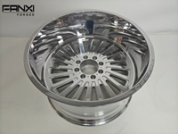 Jantes forgées de luxe 24x14 Super Single 5X139.7 8x170 8x165.1 8x180, jantes personnalisées pour roues à rebord profond polies 20 22 24 26 pouces