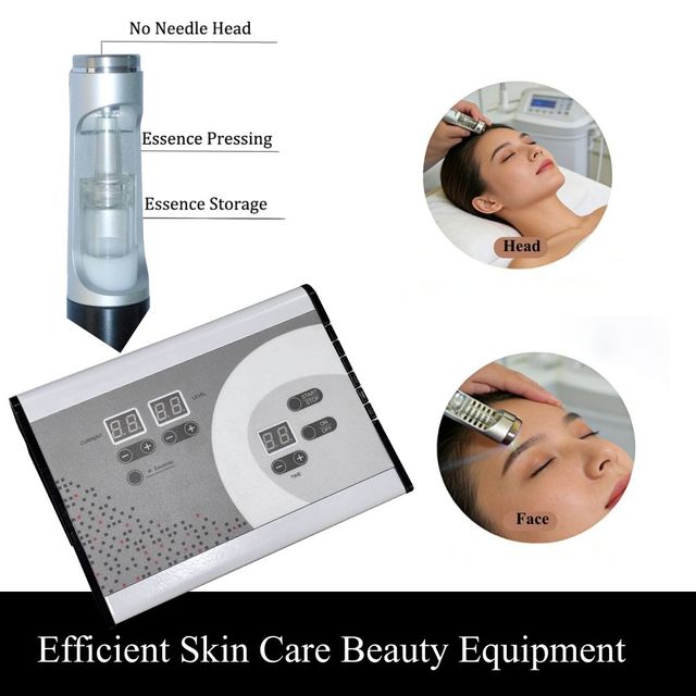 High Frequency Head Spa Equipment Hair Injection Machine Electroporador Microcurrent Lymphatic Drainage Scalp Facial Device