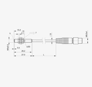Sensor Inductivo de Alta Precisión Original B-ALLUFF BES00H9 BES 516-3005-G-E4-C-S49-00,1, Disponible en Stock - Product Image 1