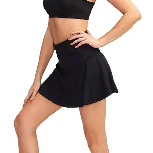 Новое поступление, женские быстросохнущие сексуальные мини-юбки для танцев с шортами, Спортивная теннисная юбка для гольфа для женщин