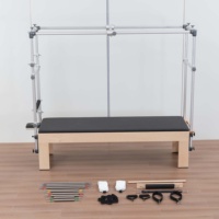 Cadillac de Pilates en érable, le plus vendu, fourni directement par l'usine, avec cadre robuste et portable, équipement de studio pour fitness intégral en salle de sport
