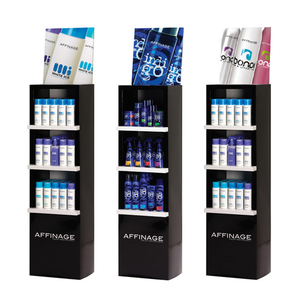 Siêu thị sàn giấy hiển thị gấp pop up chip khoai tây sản phẩm thực phẩm đứng cửa hàng các tông sóng hiển thị đứng - Product Image 5