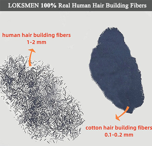 Poudre de Kératine Bio 100% Naturelle pour Épaississement Capillaire, Fibres de <span class=keywords><strong>Cheveux</strong></span> Humains Réelles, Spray Fixateur Coiffant avec Applicateur pour la Repousse des <span class=keywords><strong>Cheveux</strong></span> - Product Image 3