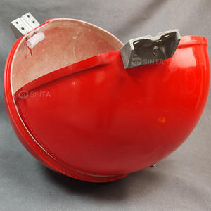 Fil de signalisation aérien pour aviation, boules de marquage aérien, boule de signalisation orange de 60 cm de diamètre - Product Image 3