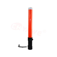 Bâton LED rechargeable étanche de 36 cm, lumière d'avertissement de sécurité pour la patrouille et les exercices d'incendie