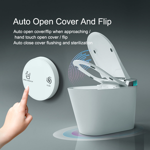WC intelligent de luxe, sanitaire, sûr pour la santé, économiseur d'eau, autonettoyant, nouveau <span class=keywords><strong>design</strong></span>, pour salle de bain - Product Image 2
