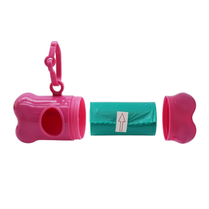 Distributeur de sacs à déjections canines en forme d'os avec logo personnalisé, idéal pour les cadeaux promotionnels et les objets publicitaires pour animaux de compagnie - Product Image 3